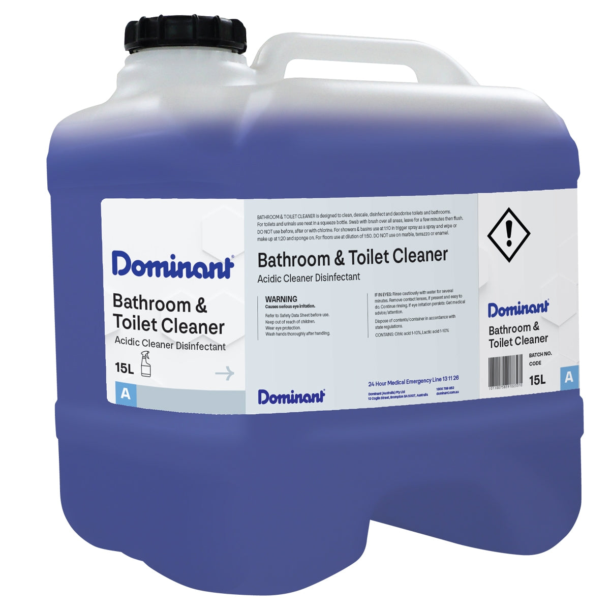 Bathroom and Toilet Cleaner 15L