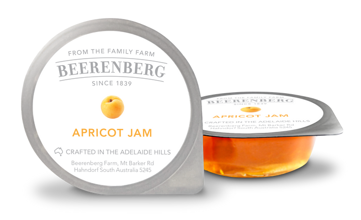 Beerenberg Apricot Jam 14g Portion Control Cup