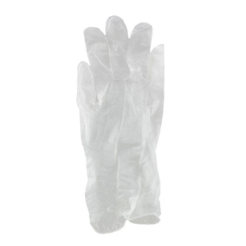 Gloves Vinyl Clear Lightly Powdered - Small (100) Capri