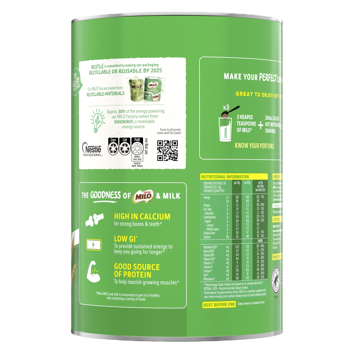 NESTLÉ MILO® Tin 1.9kg