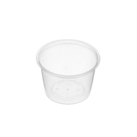 Round Base Clear 100ml (50) Genfac