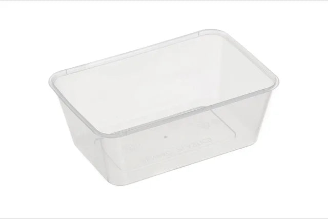 Rectangle Base Clear 900ml (500) Genfac