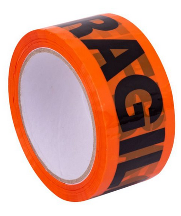 Fragile Tape Orange 48mm x 66m