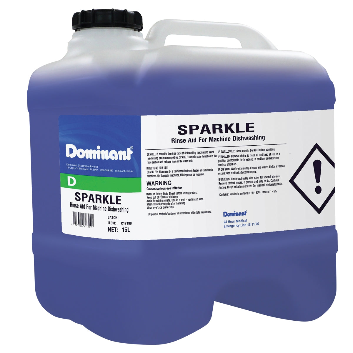 Rinse Aid Concentrate "Sparkle" 15L
