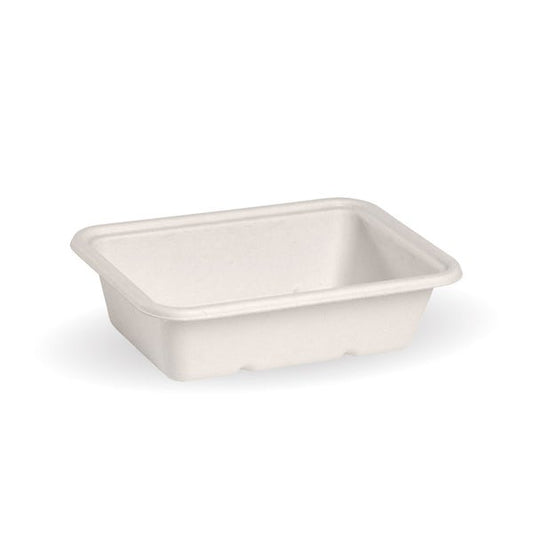 Rectangle BioCane Base 600ml - White (125)