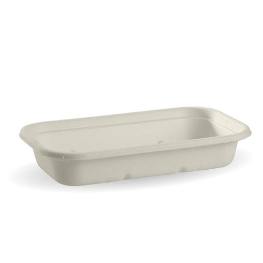 Rectangle BioCane Base 750ml - White (50)