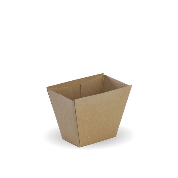 Hot Chip Box BioBoard (500) BioPak BB-CHIP BOX – Fleurieu Food Services