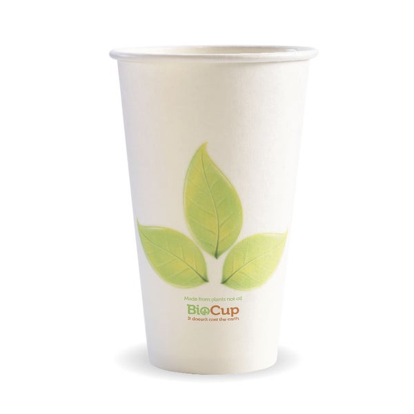 510ml / 16oz (90mm) Single Wall Leaf (50)