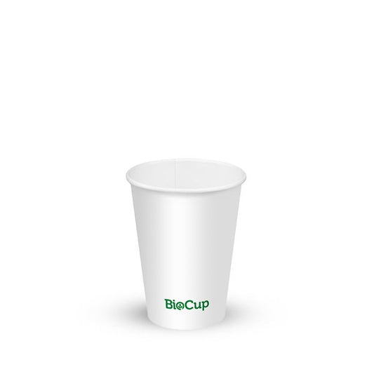 Cold Cup Paper White 6oz / 200ml (73mm) (50) BioPak
