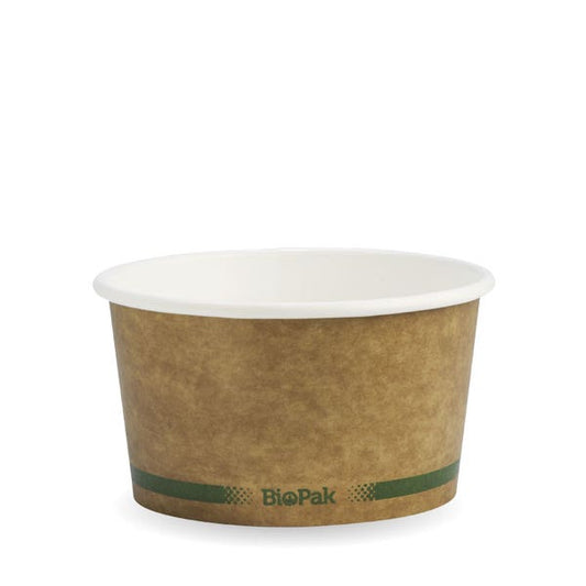 430ml / 12oz Paper BioBowl - Kraft (25)