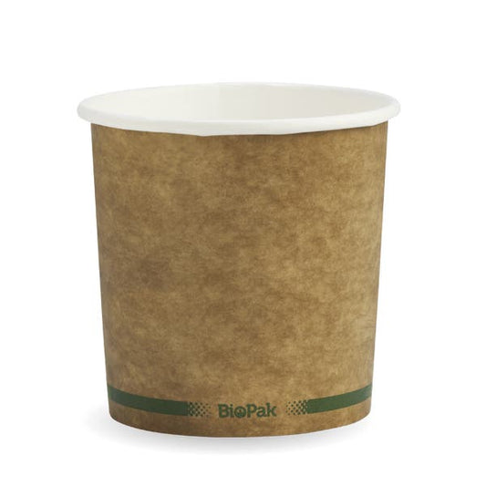 740ml / 24oz Paper BioBowl - Kraft (25)