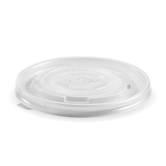 Flat Lid to suit Paper BioBowls 430-950ml - PP* (50)