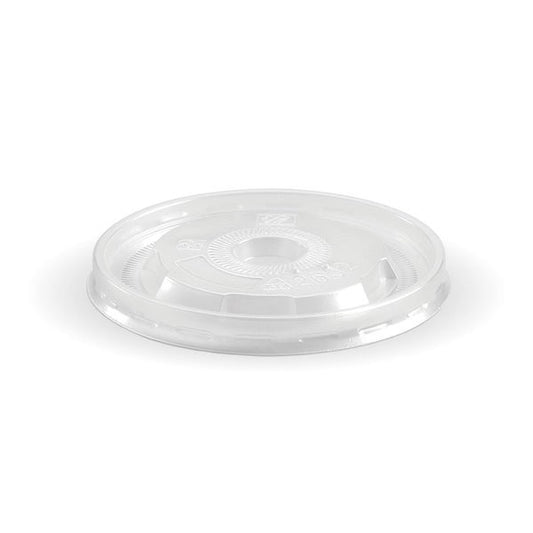 Flat Lid to suit Paper BioBowls 250ml - PP* (50)