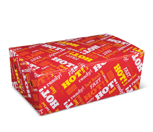 Large Snack Box "Hot Food Fast" (50)