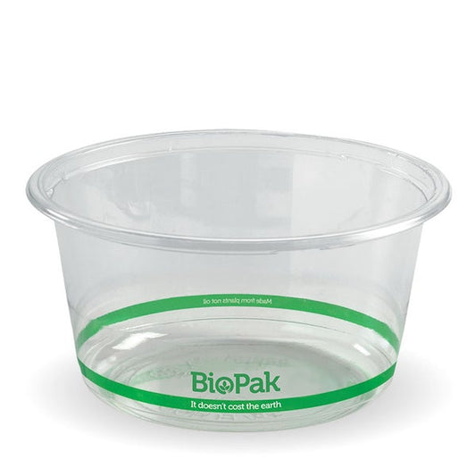 Clear BioBowl 700ml *WIDE* (50)