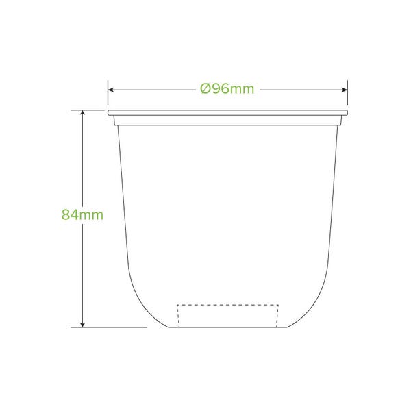 360ml Clear Tumbler BioCup (50)