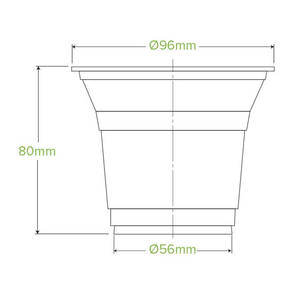 300ml Clear BioCups (50)