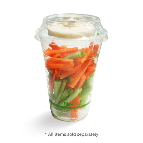 Sauce Cup  60ml - PLA Clear (50) R-60 *USE 76MM LIDS*